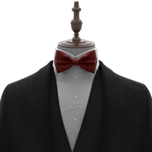 Burgundy Bow Tie for Men and Kids by Adam Young