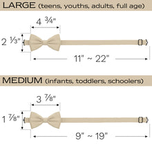 Champagne Bow Tie for Men and Kids by Adam Young