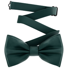 Dark Green Bow Tie for Men and Kids by Adam Young