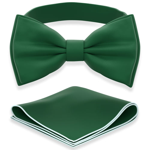 Juniper Bow Tie with Handkerchief Set for Men and Kids by Adam Young