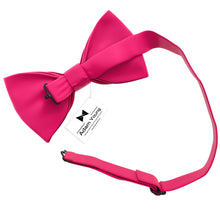 Hot Pink Bow Tie for Men and Kids by Adam Young