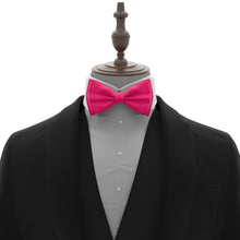 Hot Pink Bow Tie for Men and Kids by Adam Young