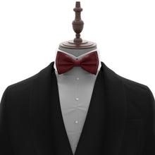 Maroon Red Bow Tie for Men and Kids by Adam Young