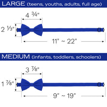 Royal Blue Bow Tie for Men and Kids by Adam Young