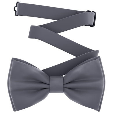 Slate Grey Bow Tie for Men and Kids by Adam Young