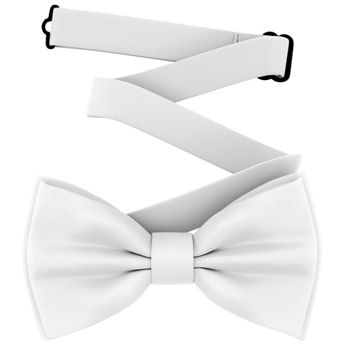 White Bow Tie for Men and Kids by Adam Young