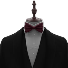 Wine Red Bow Tie for Men and Kids by Adam Young