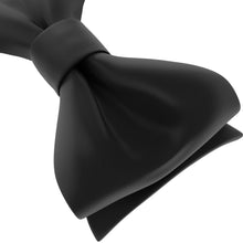 Black Self Tie Bow Tie for Men by Adam Young