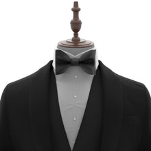 Black Self Tie Bow Tie for Men by Adam Young