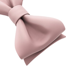 Blush Pink Self Tie Bow Tie for Men by Adam Young