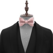 Blush Pink Self Tie Bow Tie for Men by Adam Young