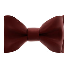 Burgundy Self Tie Bow Tie for Men by Adam Young