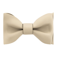 Champagne Self Tie Bow Tie for Men by Adam Young