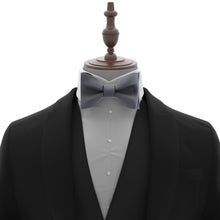 Grey Fog Self Tie Bow Tie for Men by Adam Young