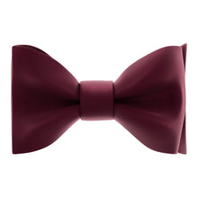 Maroon Red Self Tie Bow Tie for Men by Adam Young