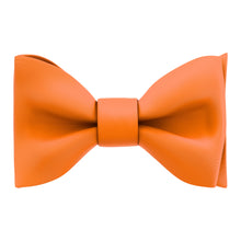 Orange Self Tie Bow Tie for Men by Adam Young