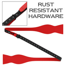 Red Self Tie Bow Tie for Men by Adam Young