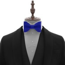 Royal Blue Self Tie Bow Tie for Men by Adam Young