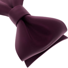 Wine Red Self Tie Bow Tie for Men by Adam Young